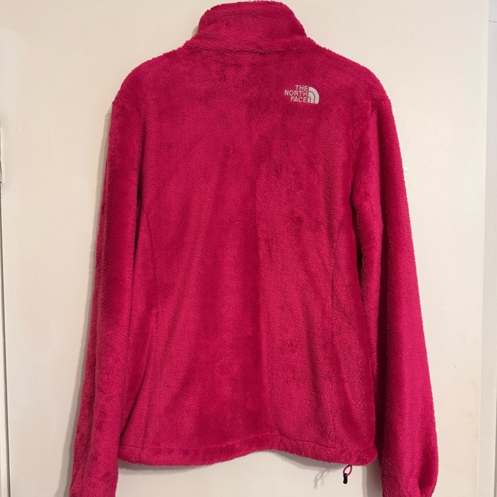 North Face Pink Fuzzy Jacket - Picture 2 of 6